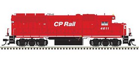 Atlas GP-40 DCC Ready Canadian Pacific Rail #4611 HO Scale Model Train Diesel Locomotive #10004000