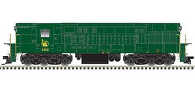 Atlas FM H-24-66 Phase 1B Trainmaster Standard DC Master(R) Silver Central Railroad of New Jersey #2407 (green, gold, no stripes)