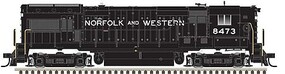 New Powered Norfolk & Western HO Scale Model Train Diesel Locomotives