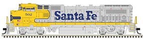 Atlas HO Dash 8-40BW Sante Fe #502 w/snd