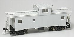 Atlas Standard Cupola Caboose Undecorated HO Scale Model Train Freight Car #1300