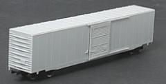 Atlas 60 Single-Door Auto Parts Boxcar Undecorated HO Scale Model Train Freight Car #1650