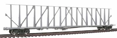 Atlas 73 Center Partition Car - Assembled - Undecorated HO Scale Model Train Feight Car #20000503
