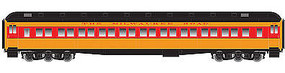 Atlas Heavyweight Paired-Window Coach Milwaukee Road HO Scale Model Train Passenger Car #20001717