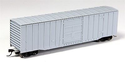 Atlas 50 Plug Door Boxcar 9 Door Undecorated HO Scale Model Train Freight Car #20002672