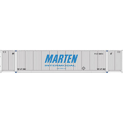 Atlas CIMC 53 Cargo Container 3-Pack Marten Set #2 HO Scale Model Train Freight Car #20003005