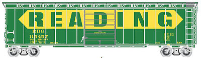 Atlas 50 Single Door Boxcar Reading #115457 HO Scale Model Train Freight Car #20003387