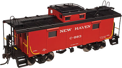 Atlas NE-6 Caboose New Haven #C-707 HO Scale Model Train Freight Car #20003604