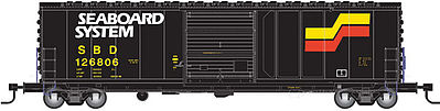 Atlas ACF 50 Boxcar Seaboard #126802 HO Scale Model Train Freight Car #20003652
