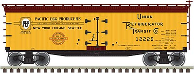 Atlas 40 Wood Reefer Pacific Cooperative #12242 HO Scale Model Train Freight Car #20003813