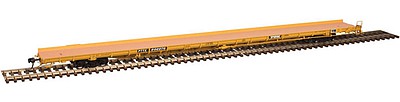 Atlas ACF 89 F89-J Flatcar TTX #602052 (2000s yellow) HO Scale Model Train Freight Car #20004086