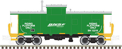 Atlas Extended Vision Caboose Burlington Northern 12375 HO Scale Model Train Freight Car #20004145