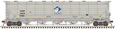 Atlas Trinity 5660 PD Covered Hopper ADM #56031 HO Scale Model Train Freight Car #20004263