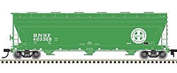 Atlas 4650 Centerflow Covered Hopper BNSF 403371 HO Scale Model Train Freight Car #20004791
