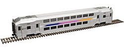 Atlas Multi Level Trailer New Jersey Transit #7588 HO Scale Model Train Passenger Car #20004819