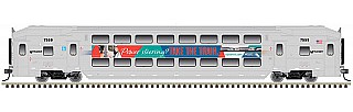 Atlas Multi Level Trailer New Jersey Transit #7559 HO Scale Model Train Passenger Car #20004827