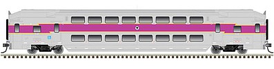 Atlas Multi Level Trailer MBTA HO Scale Model Train Passenger Car #20004844