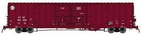 Atlas BX-166 Box Car Santa Fe #621406 HO Scale Model Train Freight Car #20004942