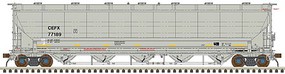 Atlas Trinity 5660 PD Covered Hopper CEFX #77156 HO Scale Model Train Freight Car #20005173