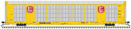 Kcs Auto Rack Atlas Gunderson Multi-Max Enclosed Auto Rack KCS 696018 HO Scale Model ...