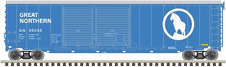 Atlas 50 Double Door Boxcar Great Northern #35809 HO Scale Model Train Freight Car #20006580