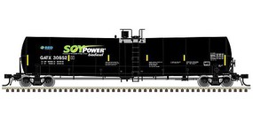 Atlas 25,500 Gallon Tank Car Soy Power GATX #30829