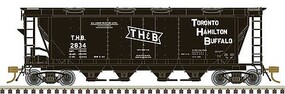 Atlas Slab Side Covered Hopper TH&B #2839