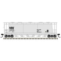 Atlas Ho 6-bay Cyl Hopper N&W #332959