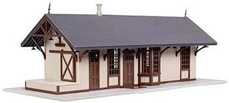 Atlas Maywood Station Tan Kit N Scale Model Railroad Building #2848