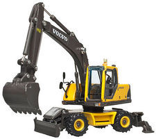 Cararama Volvo EW180 Wheel Excavator