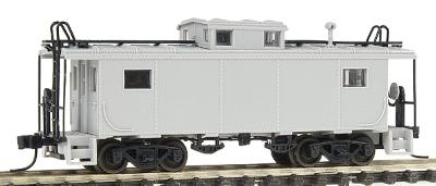 Atlas NE-6 Caboose NKP Style Undecorated N Scale Model Train Freight Car #33401