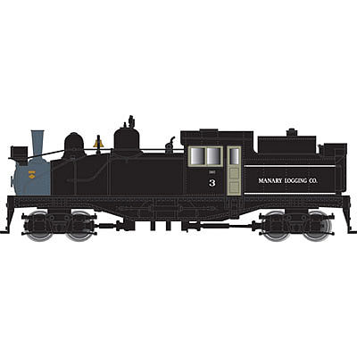 Atlas Shay Manary Logging Co #3 N Scale Model Train Steam Locomotive #40002570
