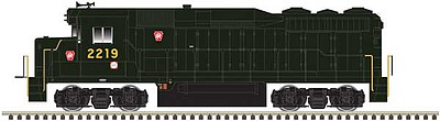 Atlas EMD GP30 Phase 2 DC Pennsylvania Railroad 2198 N Scale Model Train Diesel Locomotive #40003763