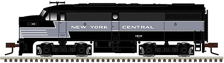 Atlas Alco FA1 - Standard DC - Master(TM) Silver New York Central 1033 (Lightning Stripe, black, gray) - N-Scale