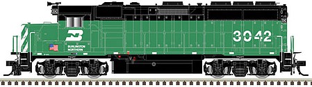 Atlas *S/O N BN GP40-2 SLV #40004717