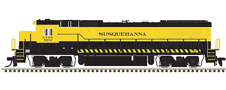 Atlas Dash 8-40B Susquehanna #4012 DCC N Scale Model Train Diesel Locomotive #40005157