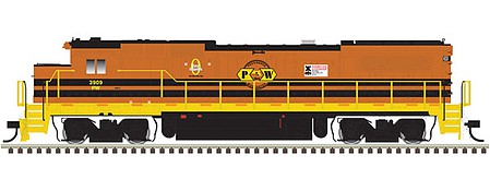 Atlas Dash 8-40B Providence Worcester #3901 DCC N Scale Model Train Diesel Locomotive #40005171