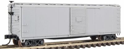 Atlas USRA 40 Rebuilt Steel Boxcar Undecorated N Scale Model Train Freight Car #45801