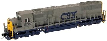 Atlas SD60 Loco w/o DCC CSX 8707 N