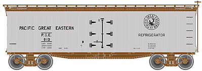 Atlas 40 Wood Reefer Pacific Great Eastern #819 N Scale Model Train Freight Car #50001755