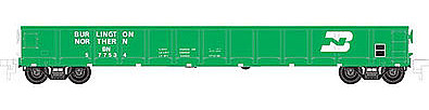 Atlas 52 Gondola Burlington Northern #577477 N Scale Model Train Freight Car #50001896