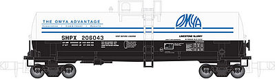 Atlas Kaolin Tank Car Omya #206039 N Scale Model Train Freight Car #50001965