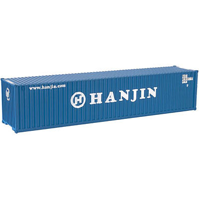 Atlas 40 Container Hanjin #1 (2) N Scale Model Train Freight Car Load #50002263