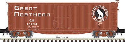 Atlas USRA 40 Double Sheathed Wood Boxcar GN #45290 N Scale Model Train Freight Car #50003189
