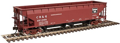 Atlas 70 Ton Ballast Car CB&Q #221022 N Scale Model Train Freight Car #50003543