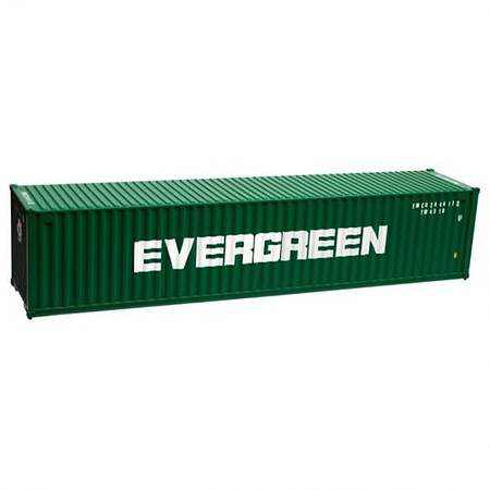 Atlas 40 Standard Height Containers Evergreen N Scale Model Train Freight Car Load #50003853