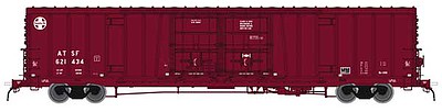 Atlas BX-166 Boxcar Santa Fe ATSF #621553 N Scale Model Train Freight Car #50004067