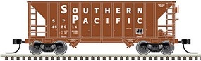 Atlas Greenville 100 Ton Twin Hopper SP #465091 N Scale Model Train Freight Car #50004547