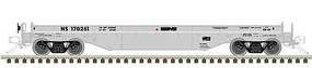 Atlas 42' Coil Steel Car with Fishbelly Side Sill Ready to Run Master(R) Norfolk Southern Class CS 24, 170077 (gray, No Cover) N-Scale