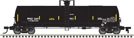 Atlas 17,360 gallon Tank Car PPGX #1669 N Scale Model Train Freight Car #50004937